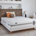 Un matelas mousse polyuréthane Eole Air Soja et pour un confort tonique avec 7 zones de confort. H : 24cm Meubloo